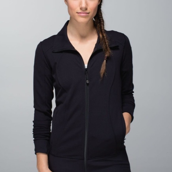 Lululemon Nice Asana Jacket with Zipper Black Size Small - Picture 6 of 10